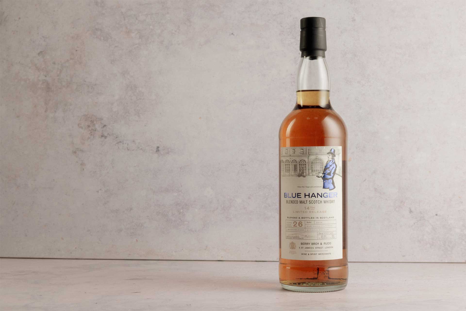 Blue Hanger 14th Release, 26 y.o., Blended Malt, 45,6% Alc.Vol., Berry Bros. & Rudd