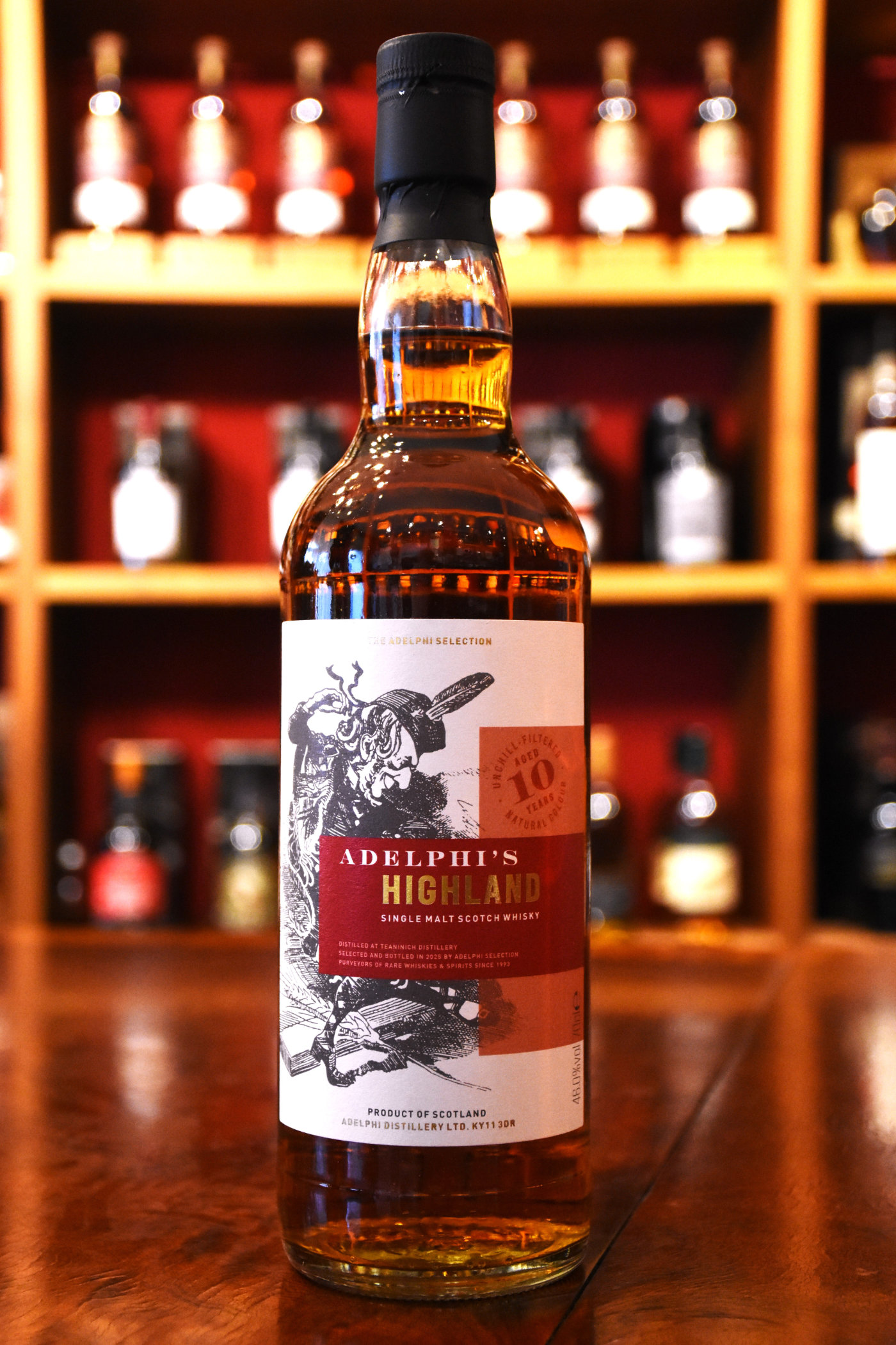 Adelphi´s Highland Single Malt - Refill Sherry & Bourbon Casks, 46%Alc.Vol., Adelphi