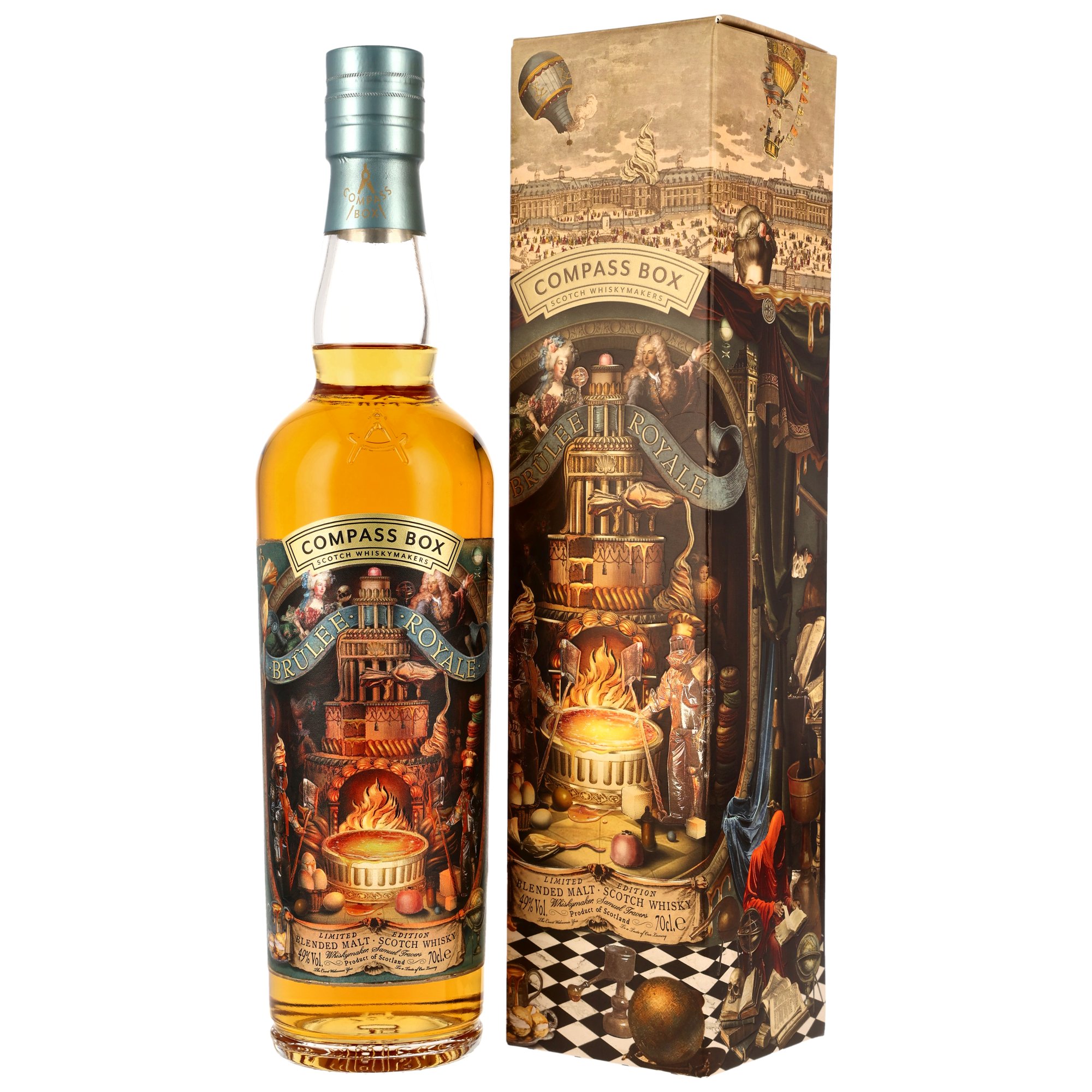 Brulee Royale, 49%Alc. Vol., Blended Malt, Compass Box