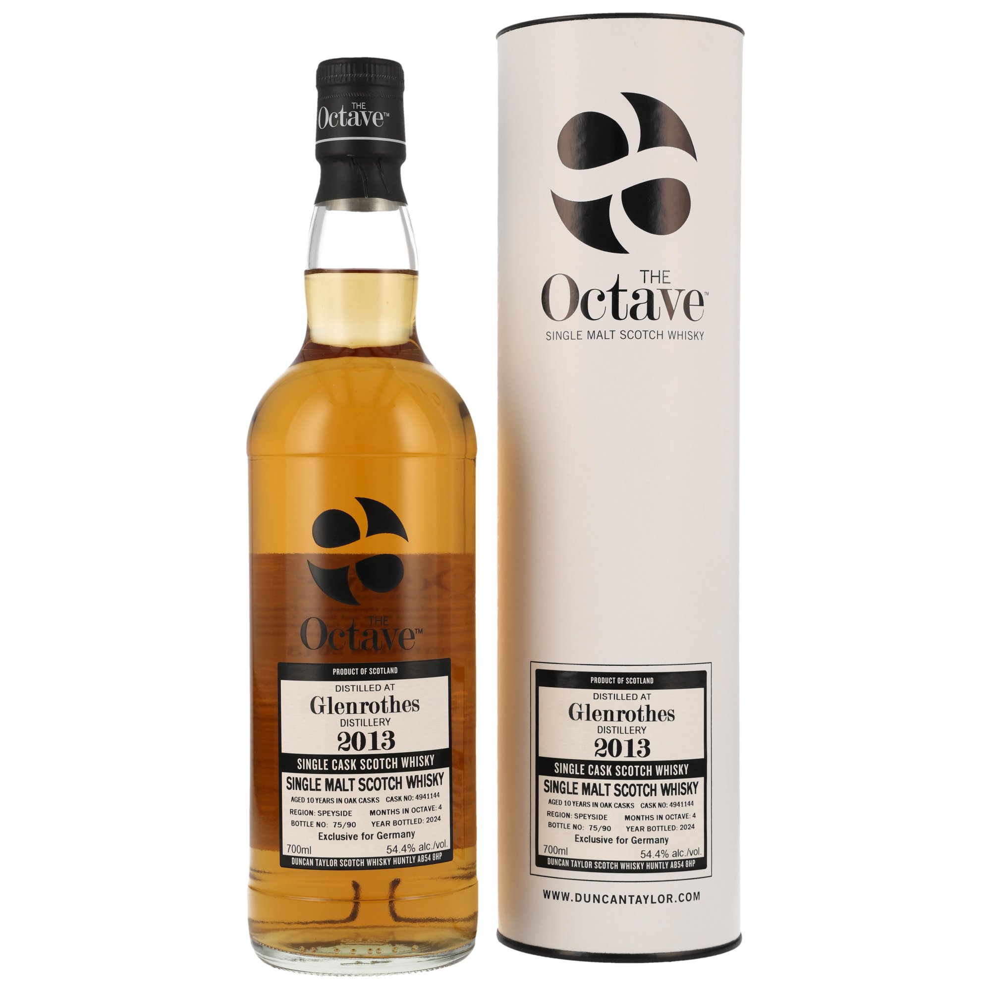 Glenrothes 2013, 10 y.o. - The Octave, 54,4% Alc.Vol., Fass Nr.4941144, Duncan Taylor Glenrothes 2013, 10 y.o. - The Octave, 54,4% Alc.Vol., Fass Nr.4941144, Duncan Taylor