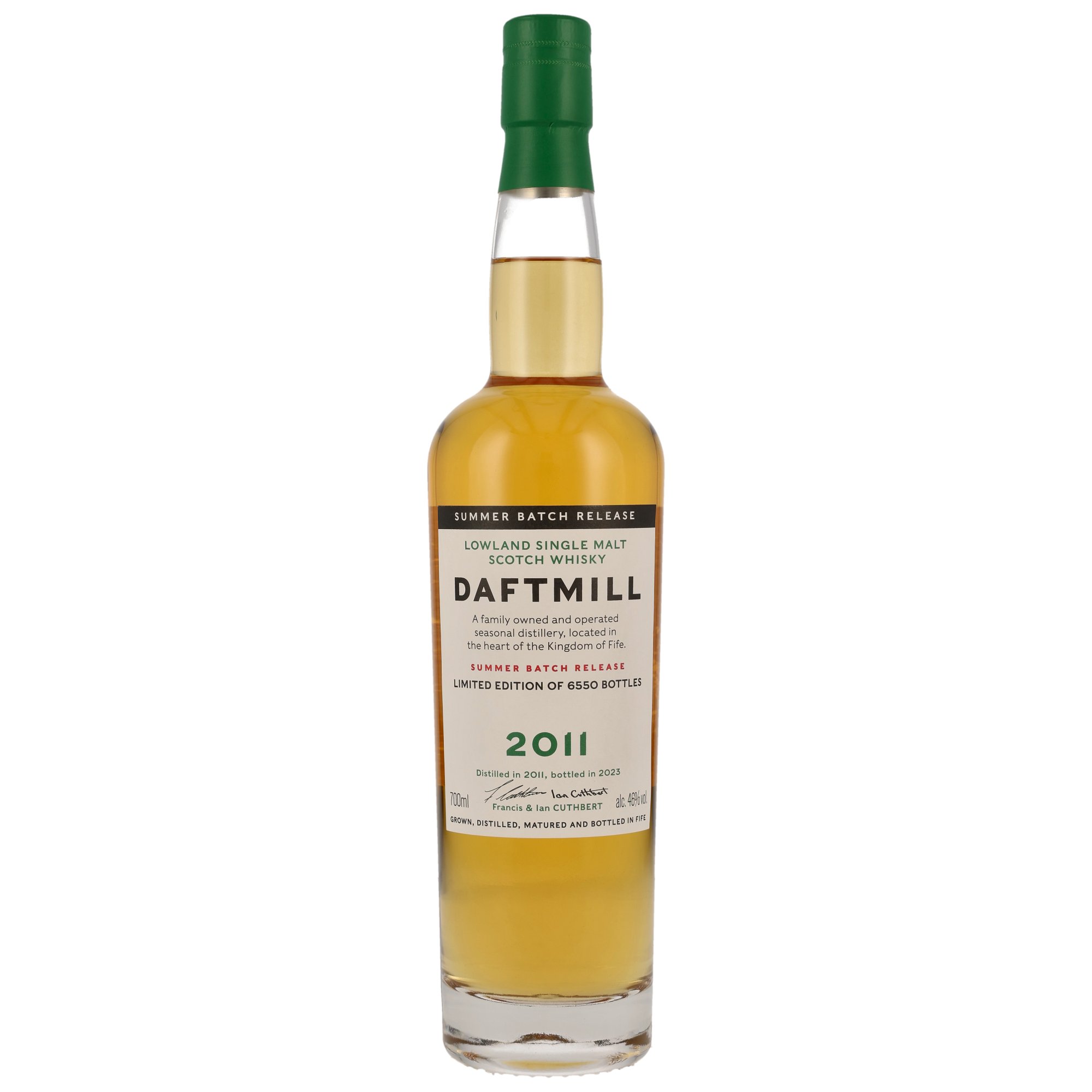 Daftmill 2011/2023, 12 y.o. - Summer Release 2024, 46% Alc.Vol., Distillery Original Bottling