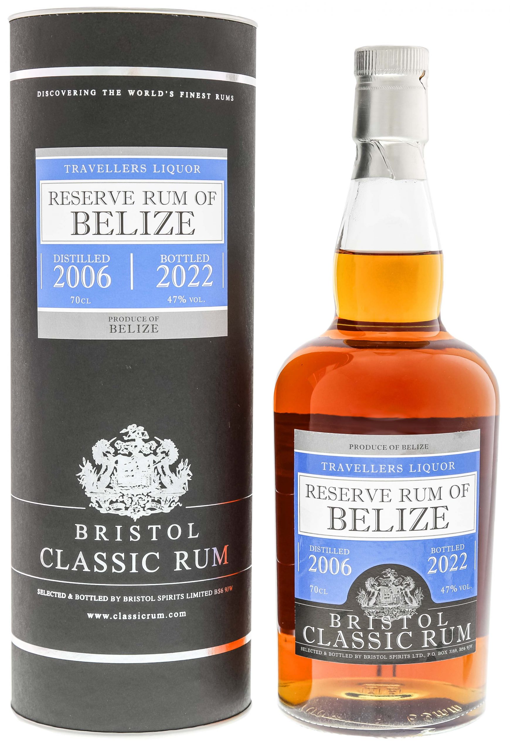 Bristol Reserve Rum of Belize 2006/2022, 47% Alc.Vol., Bristol Spirits Ltd.