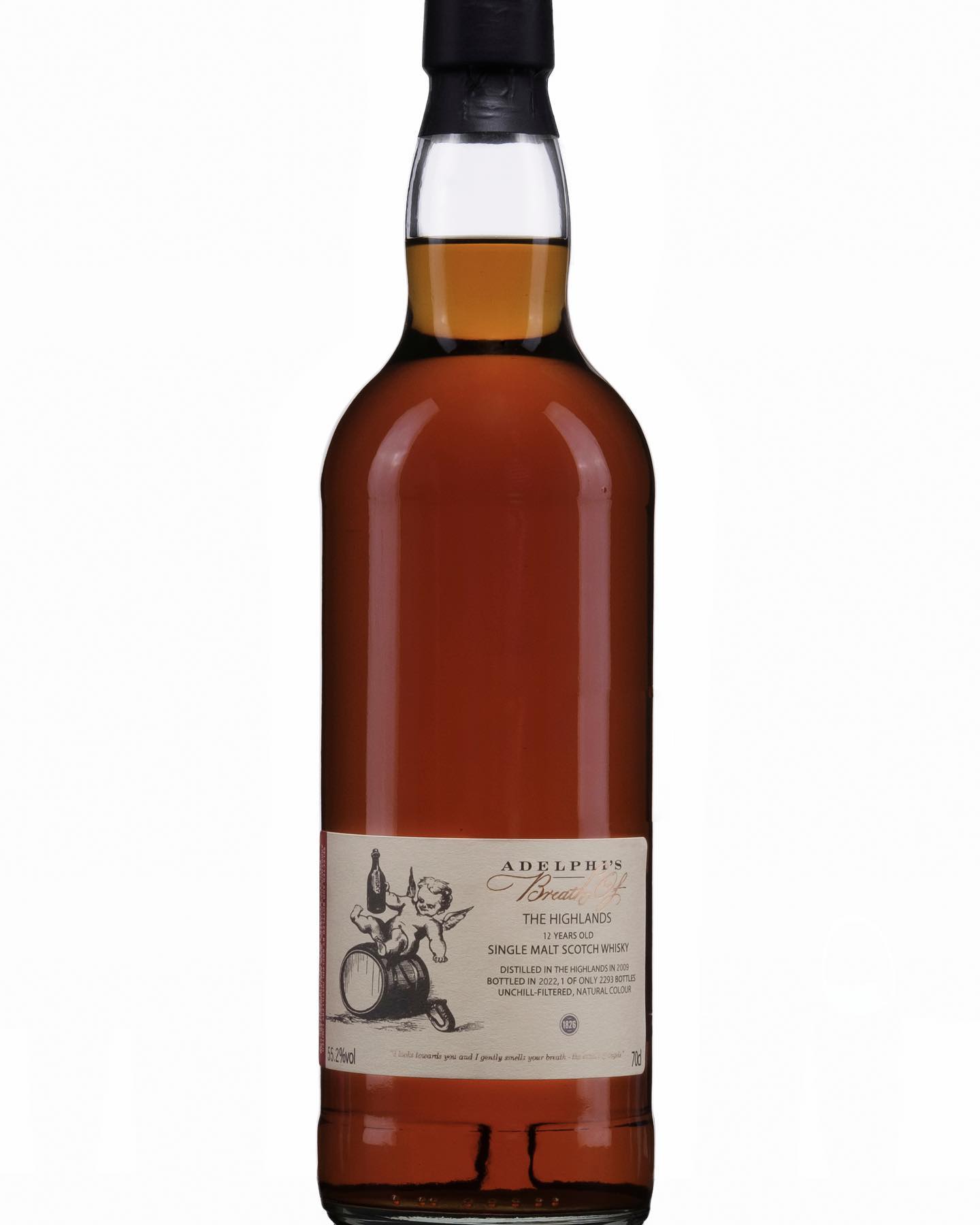 Breath of the Highlands 2009, 12 y.o. - First Fill Sherry Cask, 55,2% Alc.Vol., Adelphi