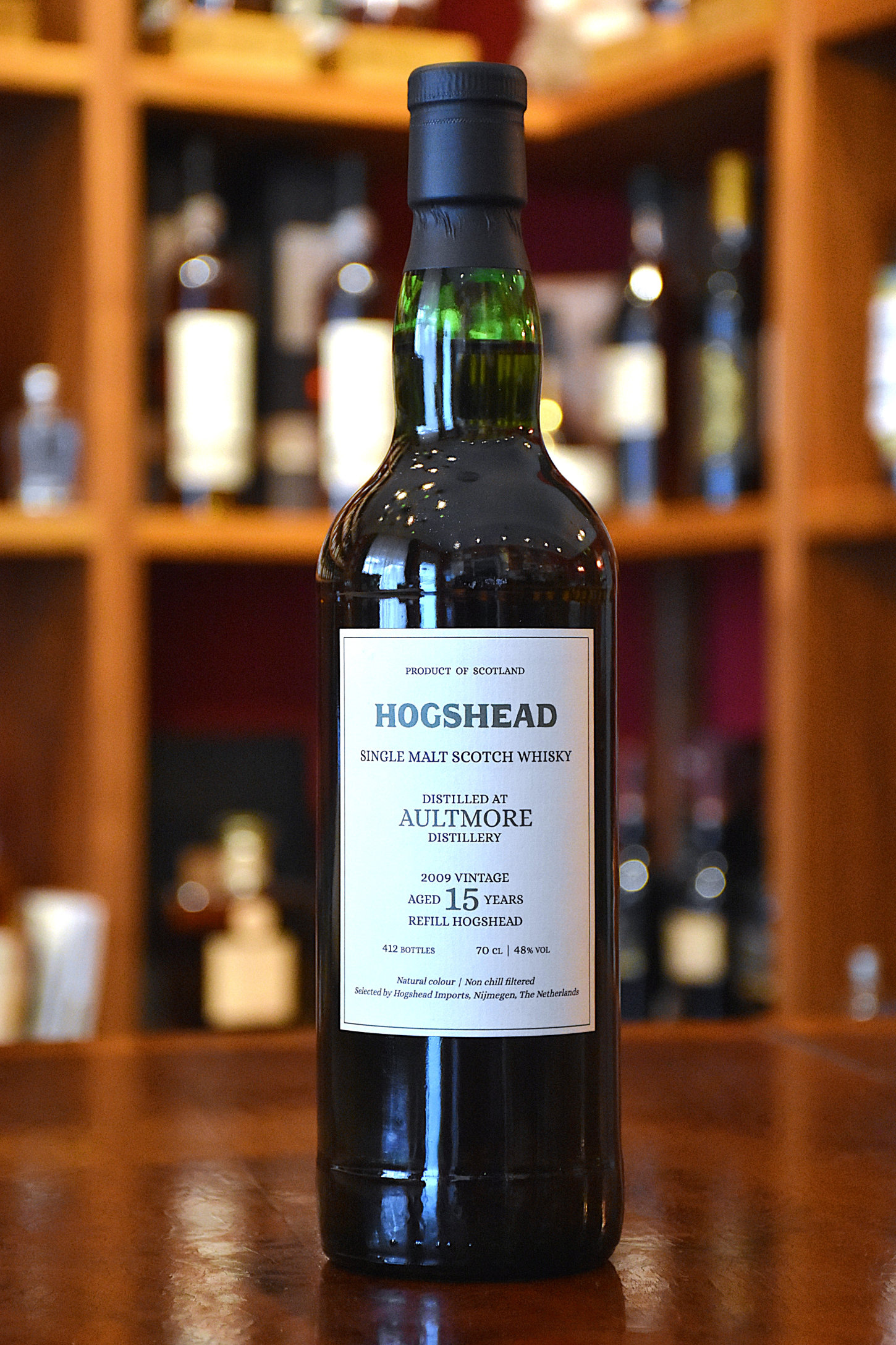 Aultmore 2009, 15 y.o., Refill Sherry Hogshead, 48% Alc.Vol., Hogshead Imports