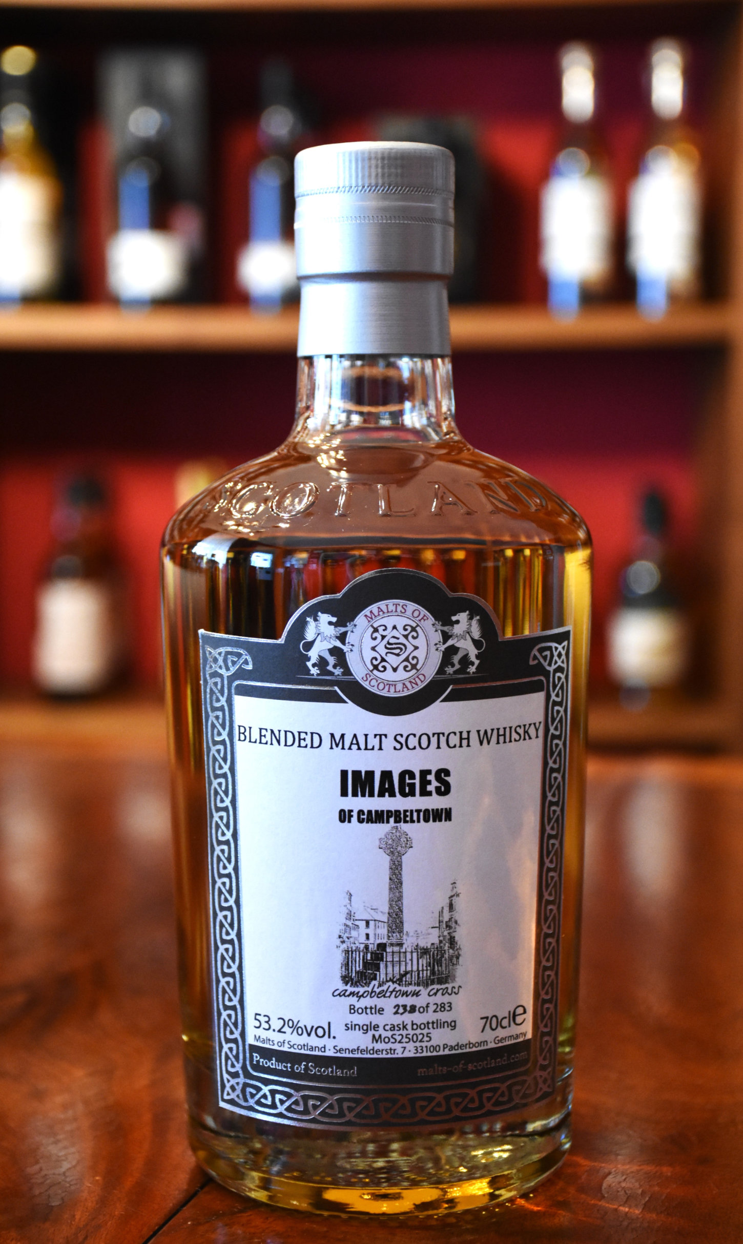 Images of Campbeltown, "Campbeltown Cross",53,2% Alc.Vol., Malts of Scotland