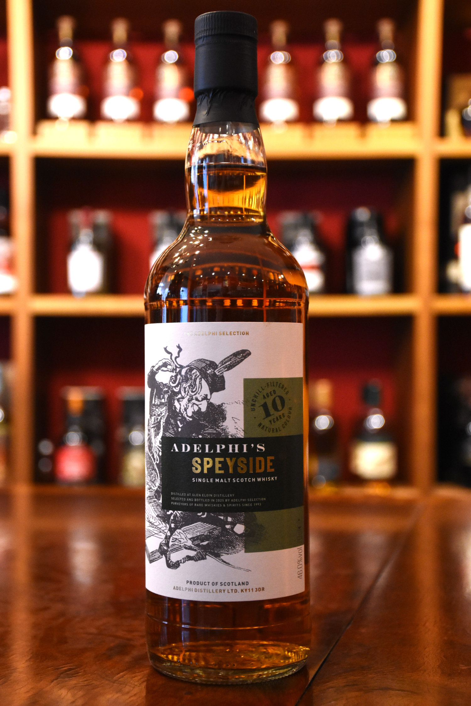 Adelphi´s Speyside Single Malt - Refill Sherry & Bourbon Casks, 46% Alc.Vol., Adelphi