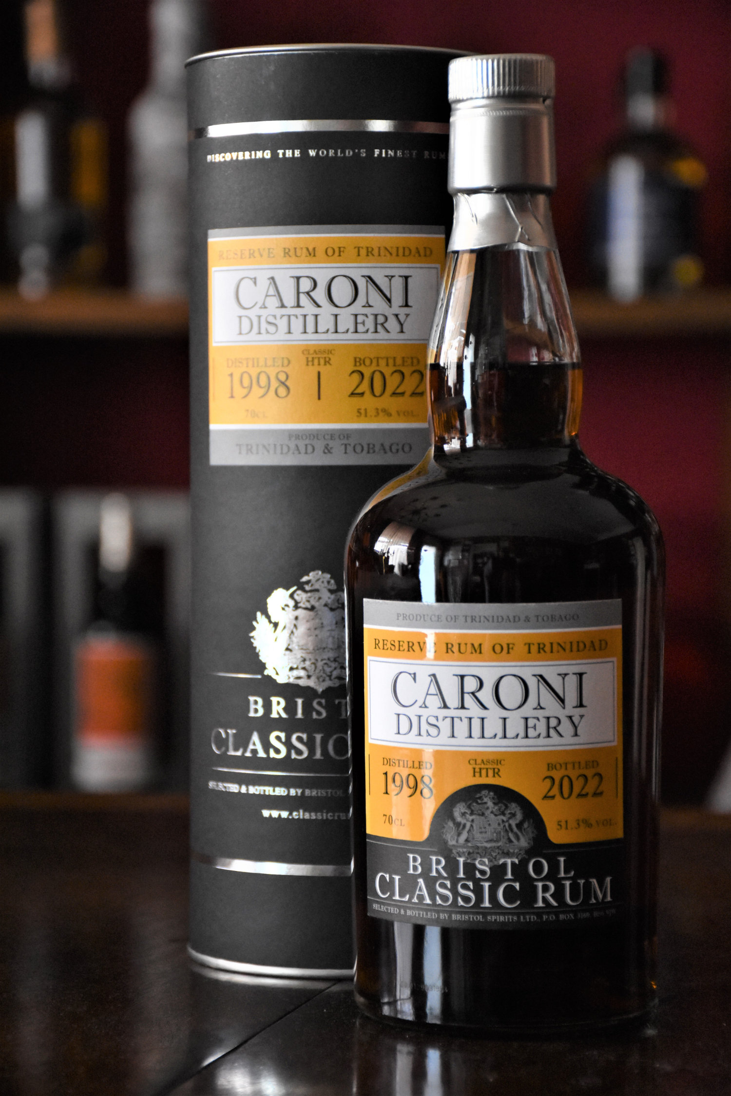Bristol Reserve Rum of Trinidad & Tobago Caroni 1998/2022, 51,3% Alc.Vol., Bristol Spirits Ltd.