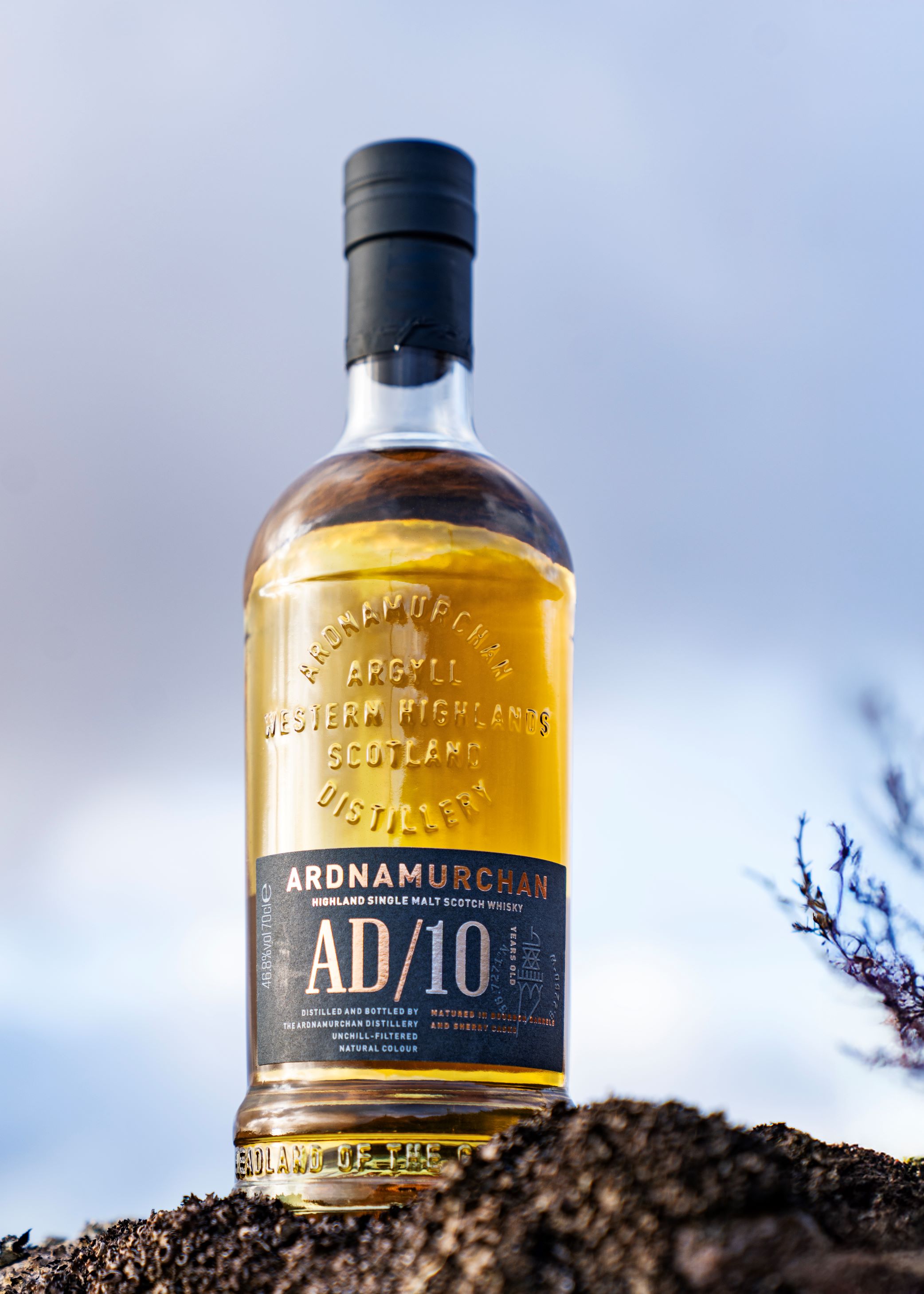 Ardnamurch 10 y.o., AD/10, 46,8%Alc.Vol., Distillery Original Bottling