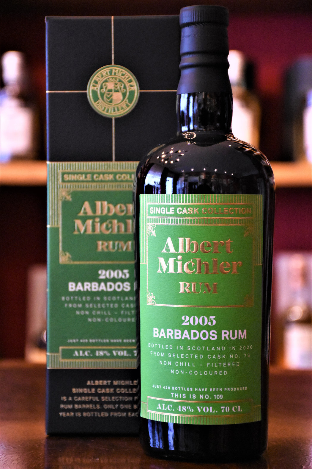Albert Michler Barbados Rum 2005, 48% Alc.Vol., Albert Michler Distillery Limited