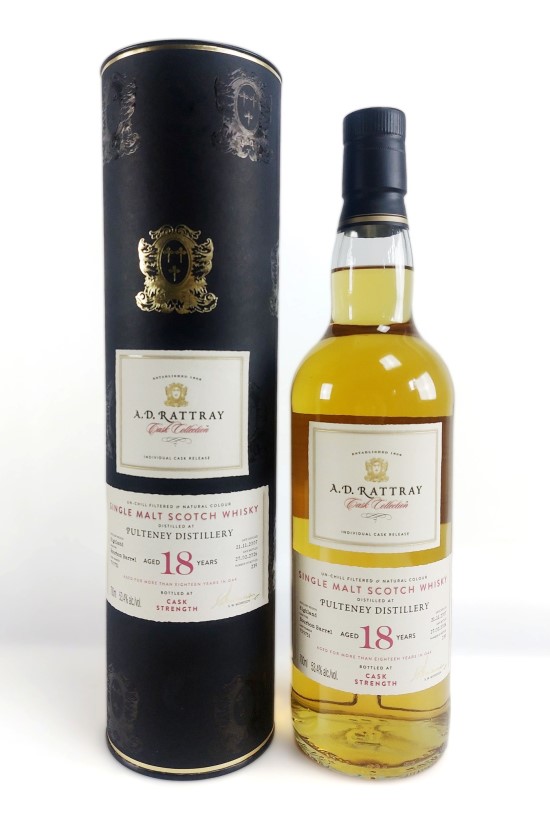 Pulteney 2008, 18 y.o. - Bourbon Barrel, 53,4%Alc.Vol., A.D. Rattray