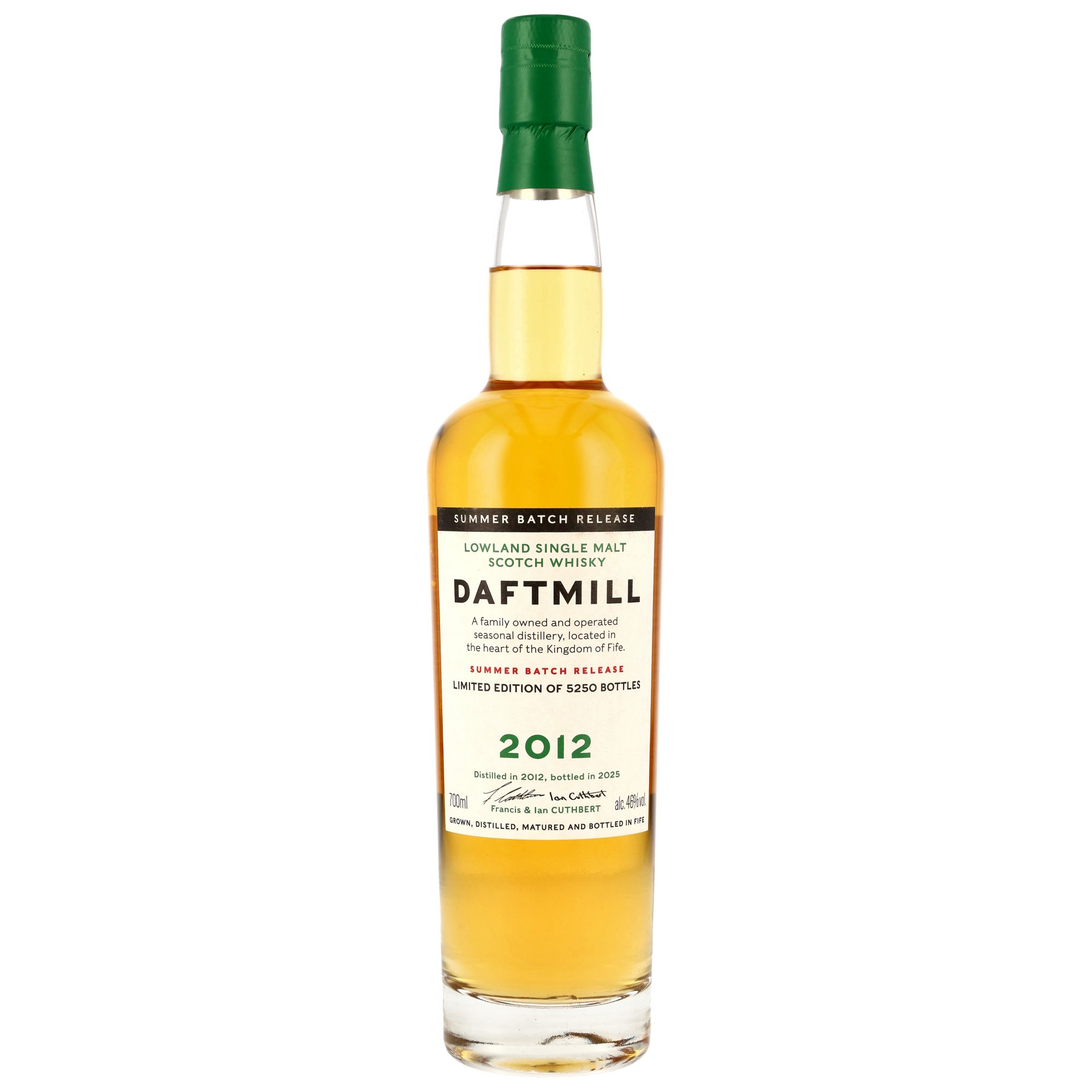Daftmill 2012/2025, 12 y.o. - Summer Release, 46% Alc.Vol., Distillery Original Bottling Daftmill 2012/2025, 12 y.o. - Summer Release, 46% Alc.Vol., Distillery Original Bottling