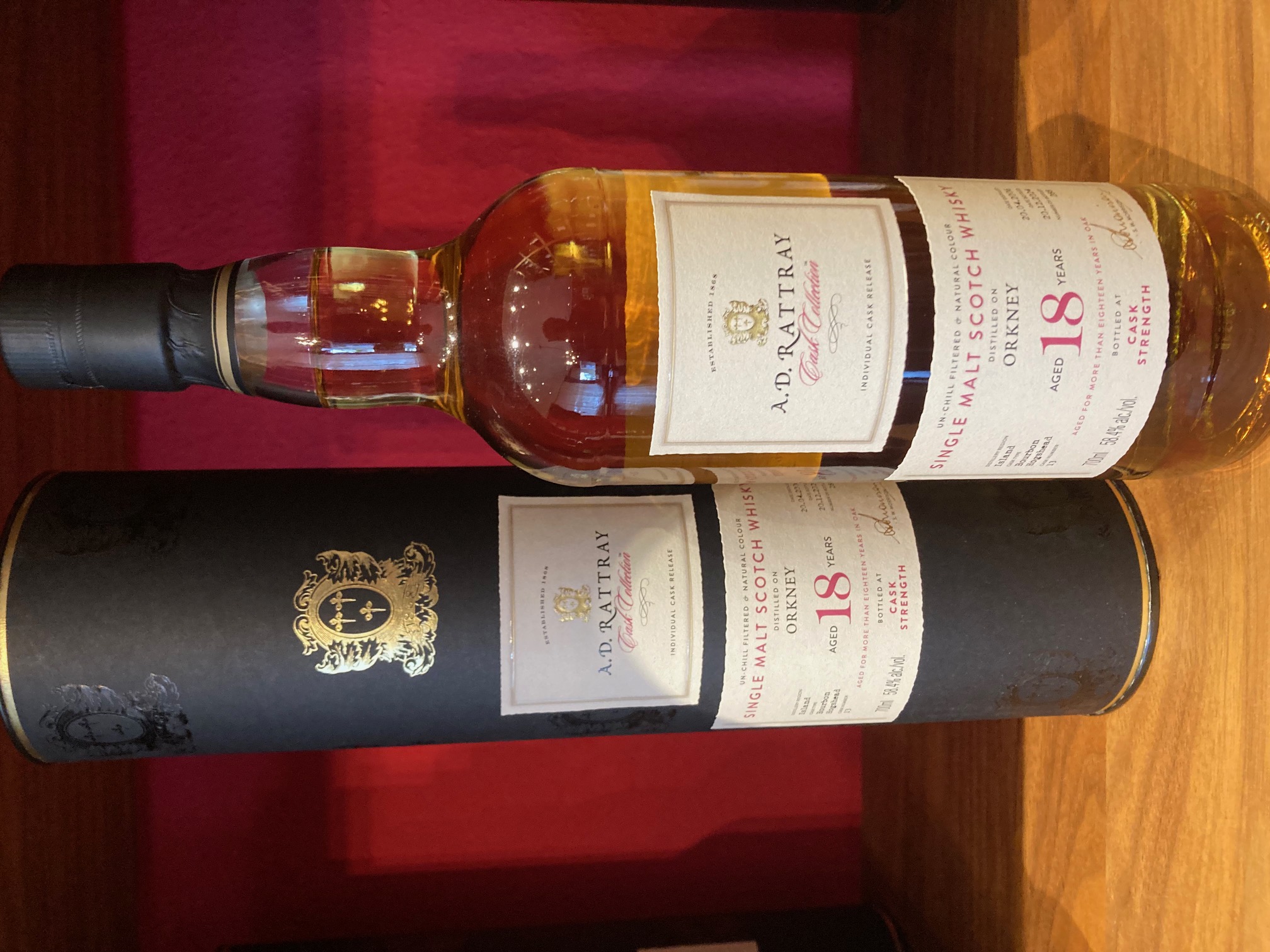 Orkney 2006, 18 y.o. - Bourbon Hogshead, Fass Nr. 13, 58,4% Alc.Vol., A.D. Rattray Orkney 2006, 18 y.o. - Bourbon Hogshead, Fass Nr. 13, 58,4% Alc.Vol., A.D. Rattray